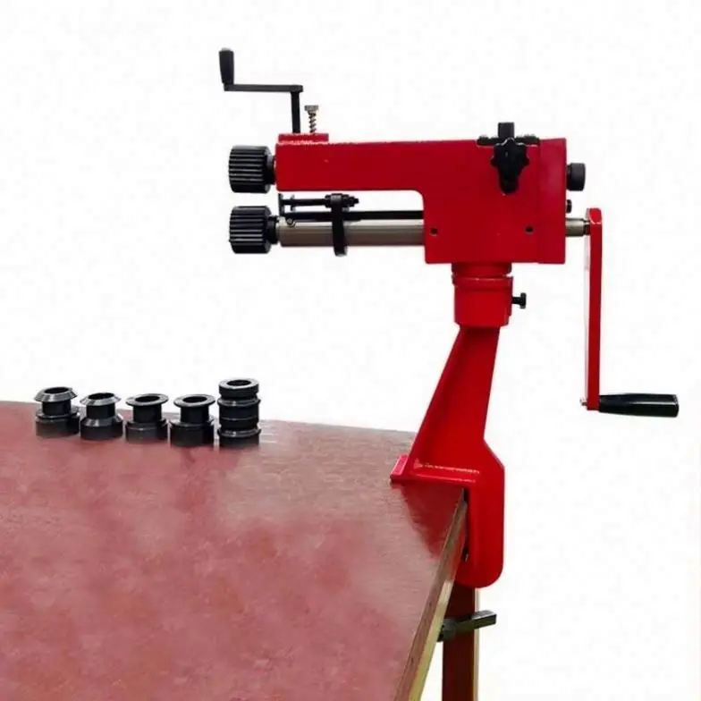 TEBAK REALMAX RM08 Manual Metal Sheet Rotary Forming Machine ,bead Roller Machine,bead Rolling Machine