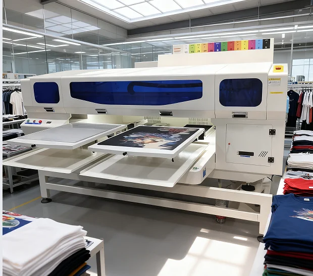 White Ink 3D Printer for I3200 UV Ink Hosonsoft System 450x550mm Print Size 720x1440dpi Resolution for Hoodies T-Shirts Flex