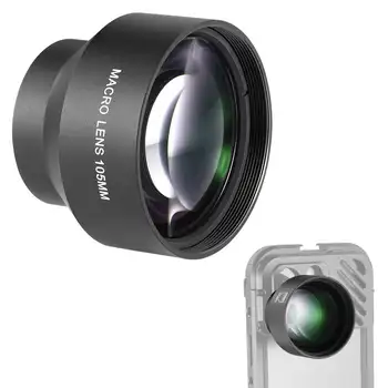 Smart Phone Mobile Phone Close up Zoom  Camera Lens  NEEWER 105mm HD Macro Lens for 17mm Thread Lens Backplane
