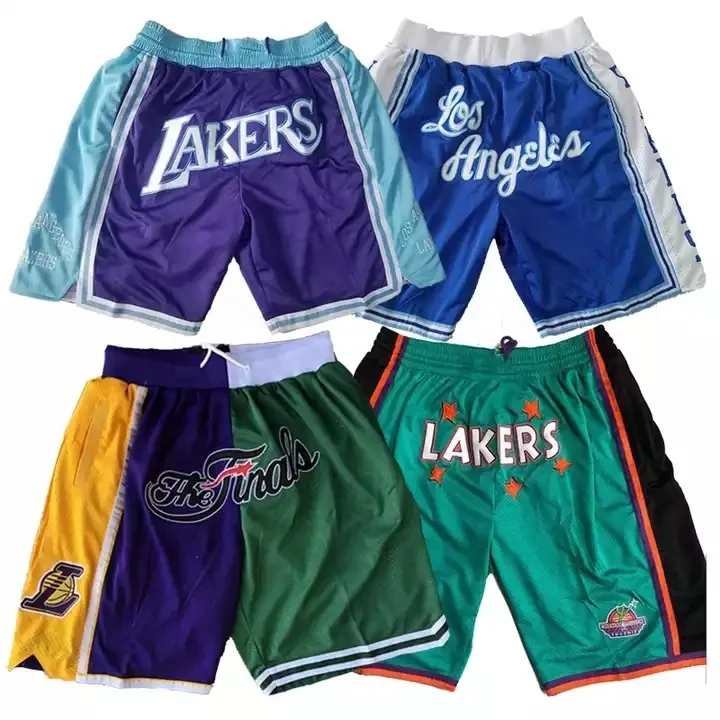 NBA Shorts - Lakers shorts - Just Don - High Quality, Men's