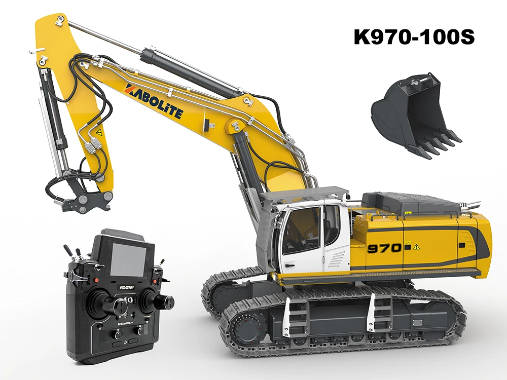 huina rc 1 14 excavator aluminium