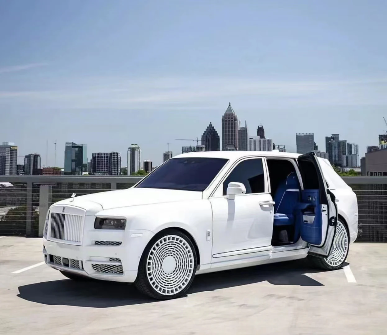 Racing 22 23 24 Inch Wheels White Color 5X112 Custom Forged Wheels Rims for  Rolls Royce Cullinan Ghost Passenger Car Wheels, image size:1246x1080