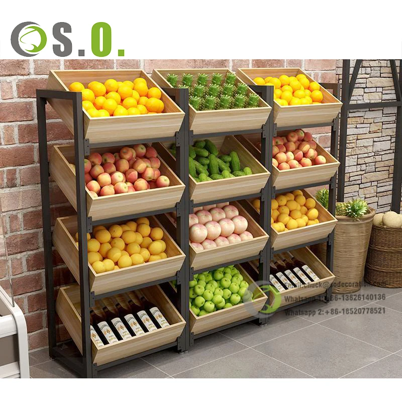Custom Shop Rack Super Market Racks Metal Shelves for Retail Store ...