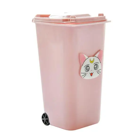 Ins Cute Girl Pink Trash Can Shape Pen Holder - Buy Pen Holder,Trash Can  Pen Holder,Fancy Pen Holder Product on