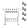 White upgraded version with anti-slip mat
