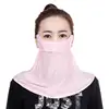 High-protection eye and neck mask - pink