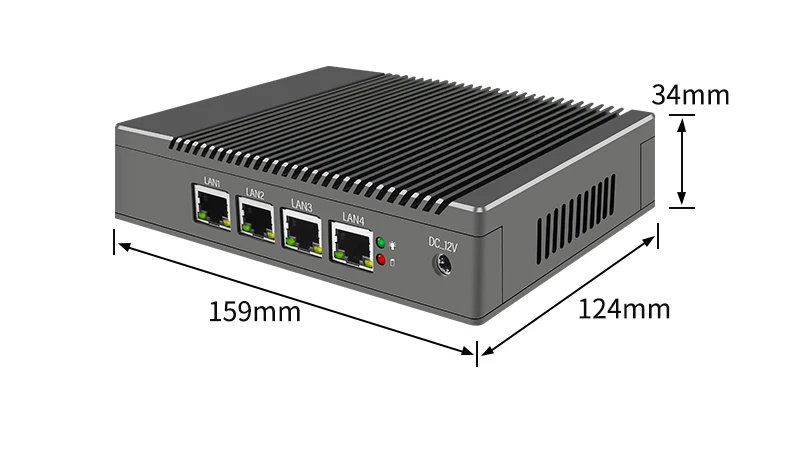 GuanFeng N2830 1u Vpn Server Network Appliance Opnsense Pfsense Hardware Router Pfsense