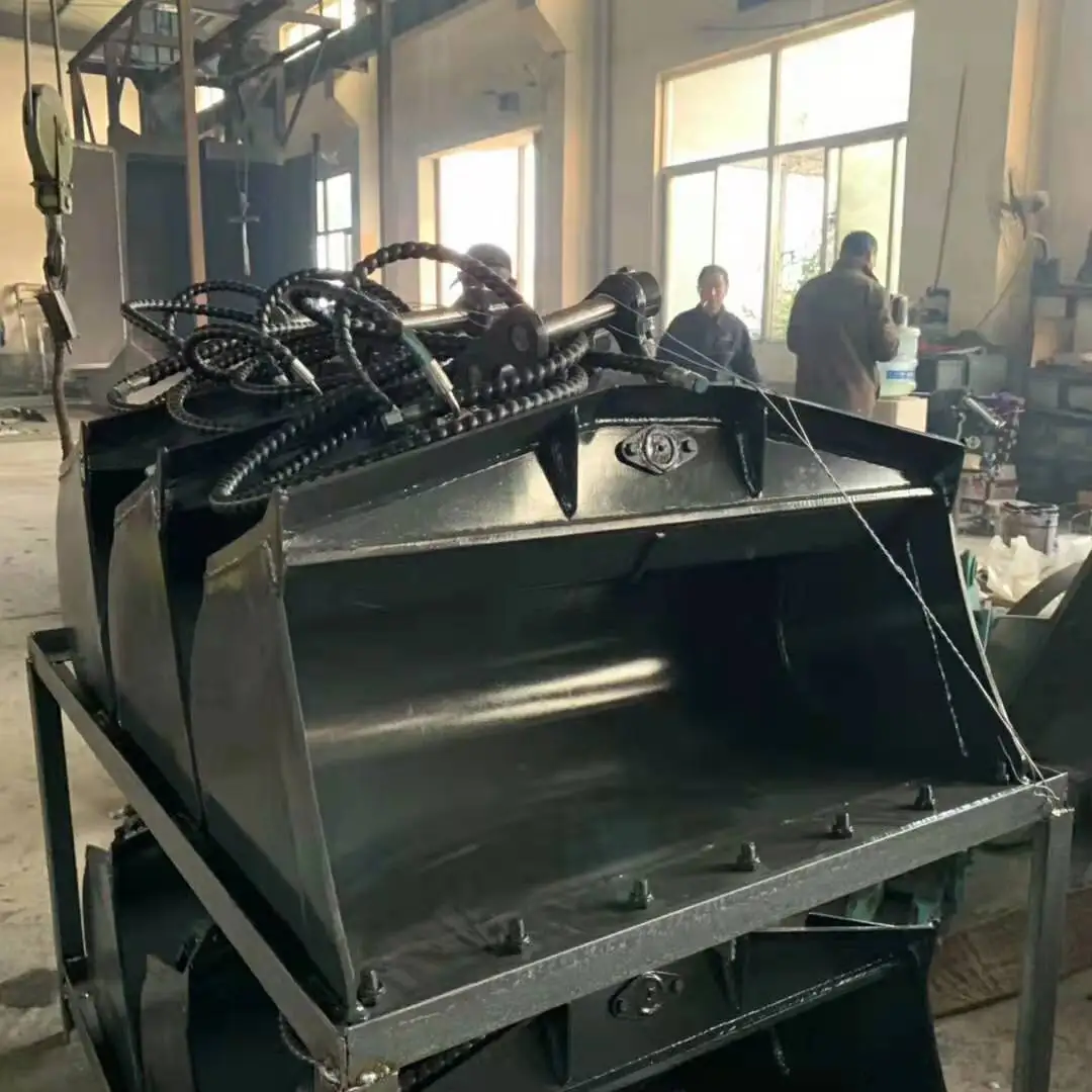 KX61 KUBOTA Excavator's Tilt Bucket with Rotating Feature
