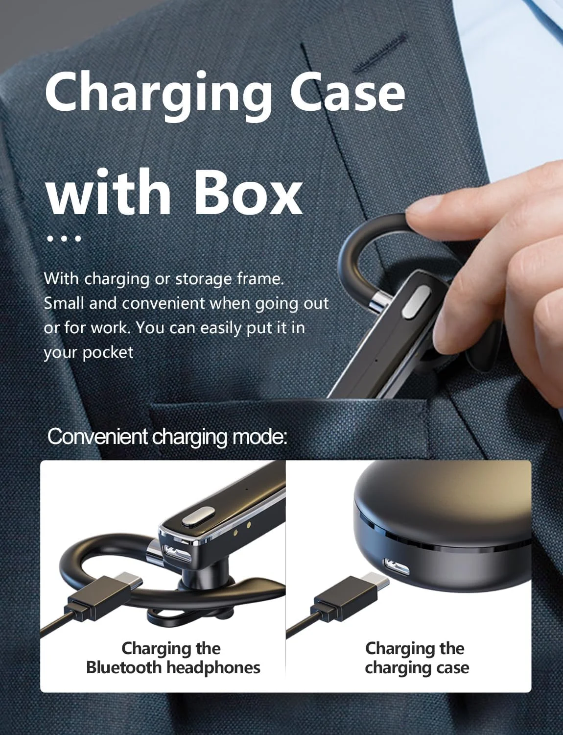 Charging Case Tiny Power Box Tws Bluetooth Earbuds TWS E005 T2