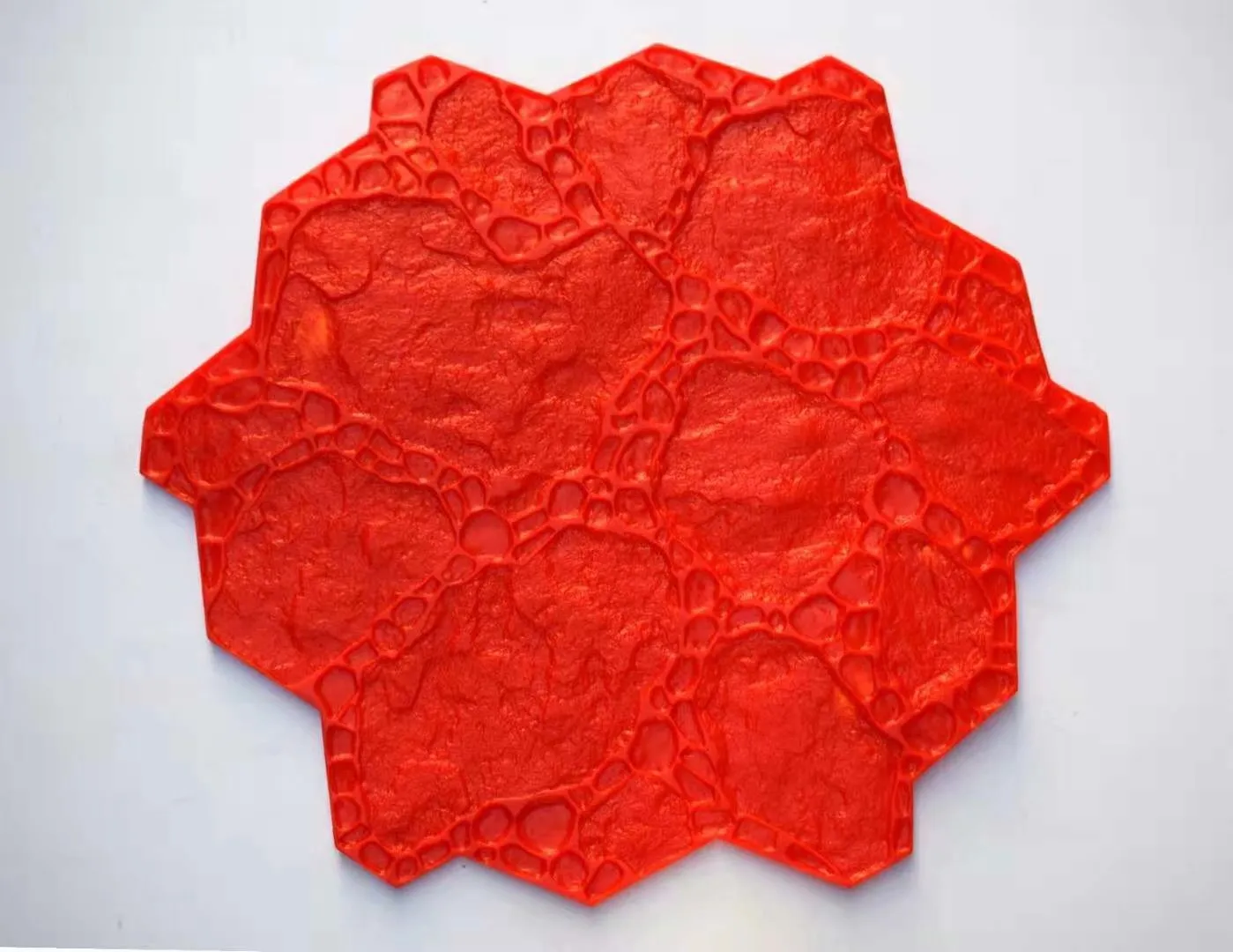 Beton Stempel Polyurethan - Für Zement & Gips Mattendruck