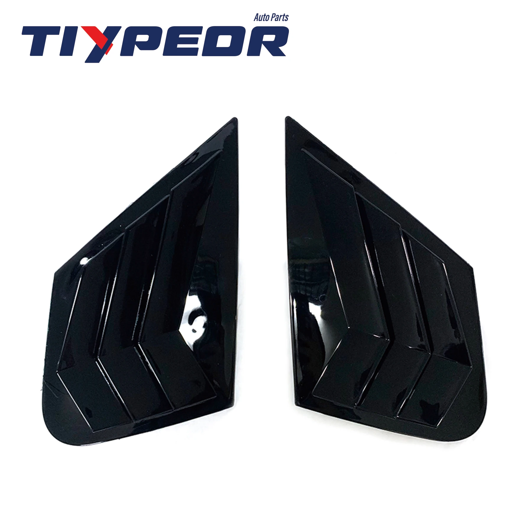 product sporty car rear side window louvers for kia k5 optima 2016 2019 exterior accessories air vent scoop shades cover trim blinds-3