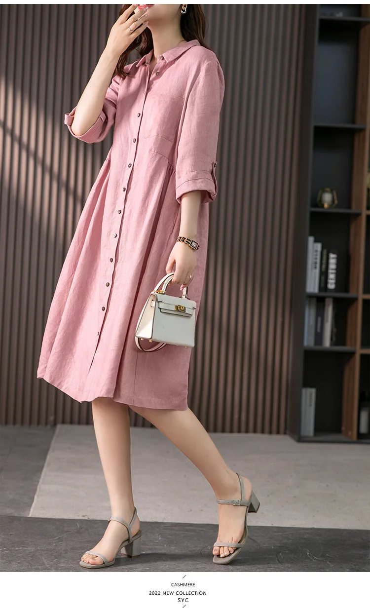 Aesthetic Dress Korean Long Shirt Dresses Wholesale Shirt Dress For Women Cotton Hirt Dress Women Cotton Aesthetic Dress Korean Long Shirt Dresses Wholesale Shirt Dress For Women Cotton Hirt Dress Women Cotton