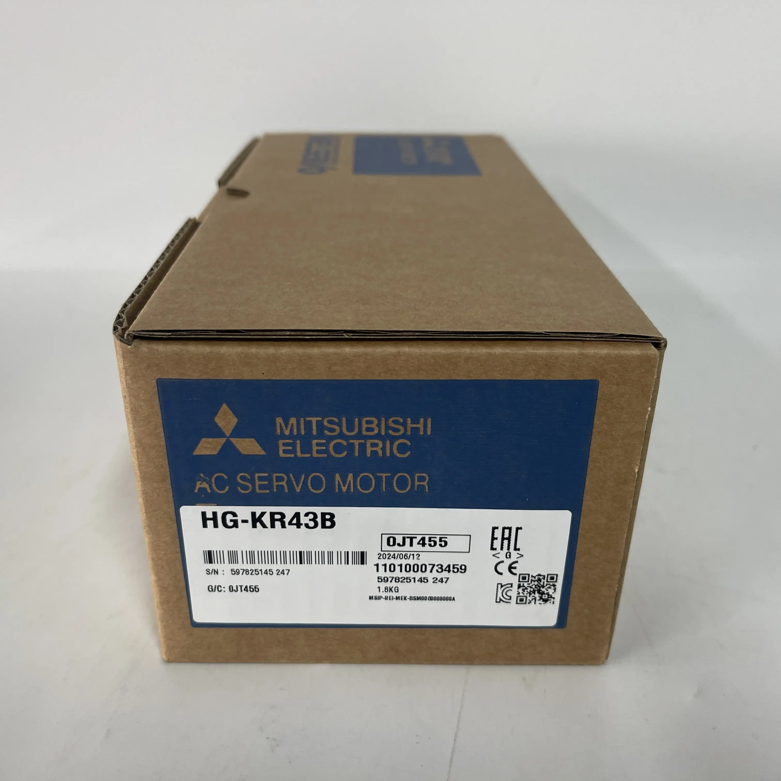 Mitsubishi AC Servo Motor HG-KR43B Mitsubishi AC Servo Motor HG-KR43B