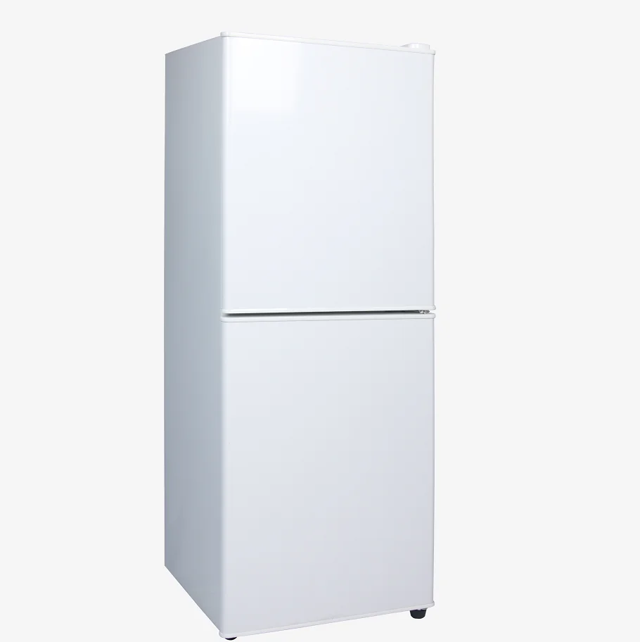 Adjustable Level Wheel Double Door Red Refrigerator BCD-138 from