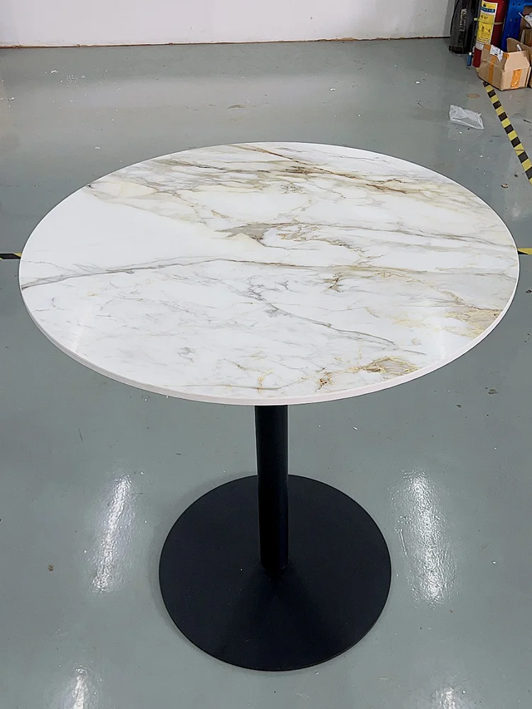 Modern Garden Restaurant Round Marble Top Balcony Coffee Table Buy