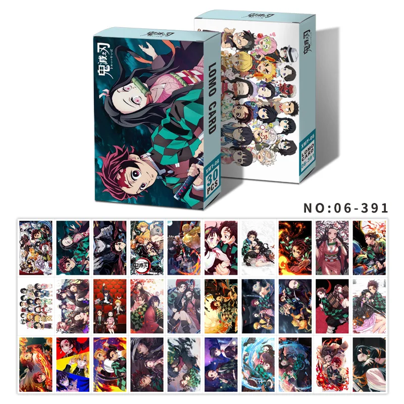 Buy Apehuyuan 30 PCS Japanese Anime Lomo Cards Photocards for