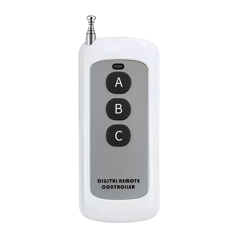 Long Range Remote Control - 4 Buttons Transmitter RF Wireless 433mhz