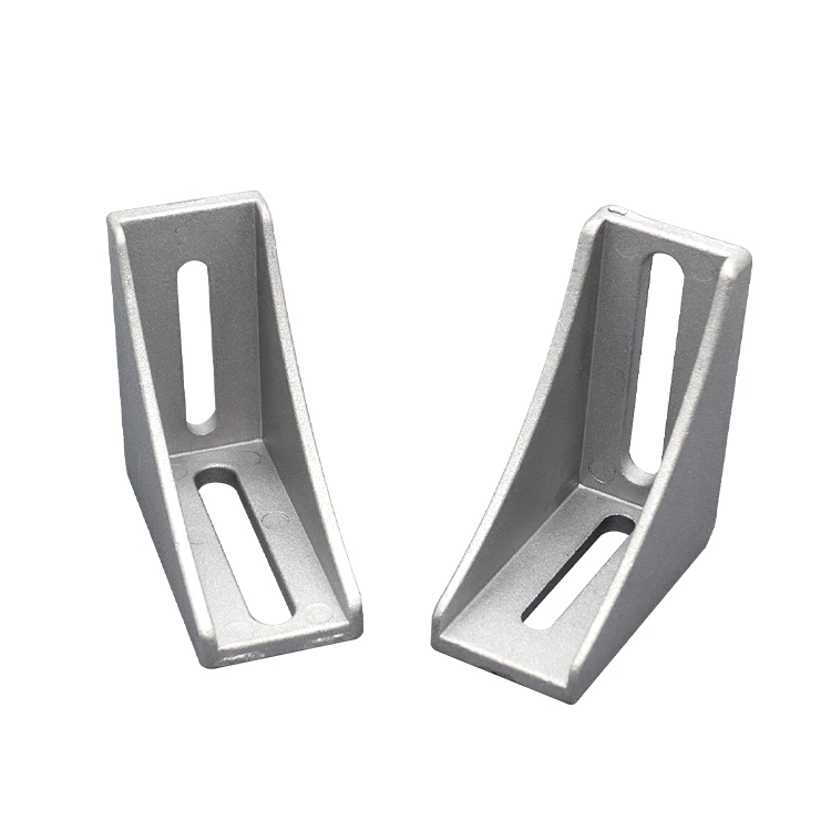 3060long Hole Corner Piece Aluminum Profile Connector Aluminum Alloy Corner Code Aluminum Profile Accessory Profile Fixing Piece