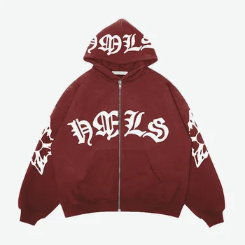 Printing on Demands High Quality Heavy Weight Hoodie Screen Print Oversize Custom Pullover