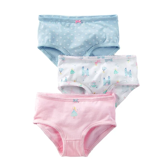 Новая модная Милая одежда для детей с принтом для мальчиков; Трусы для девочек с рисунками из мультфильма «100% хлопковое детское нижнее белье; Трусы