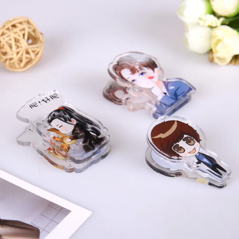 Акриловые зажимы на заказ прозрачные акриловые для канцелярских