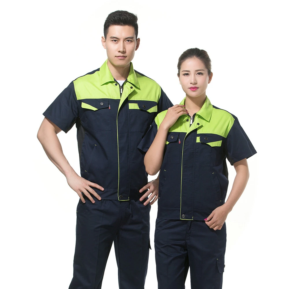 Factory Direct Professional Driver Uniform Custom logo Work Clothing for Workers Laborers 4S Shops Overall