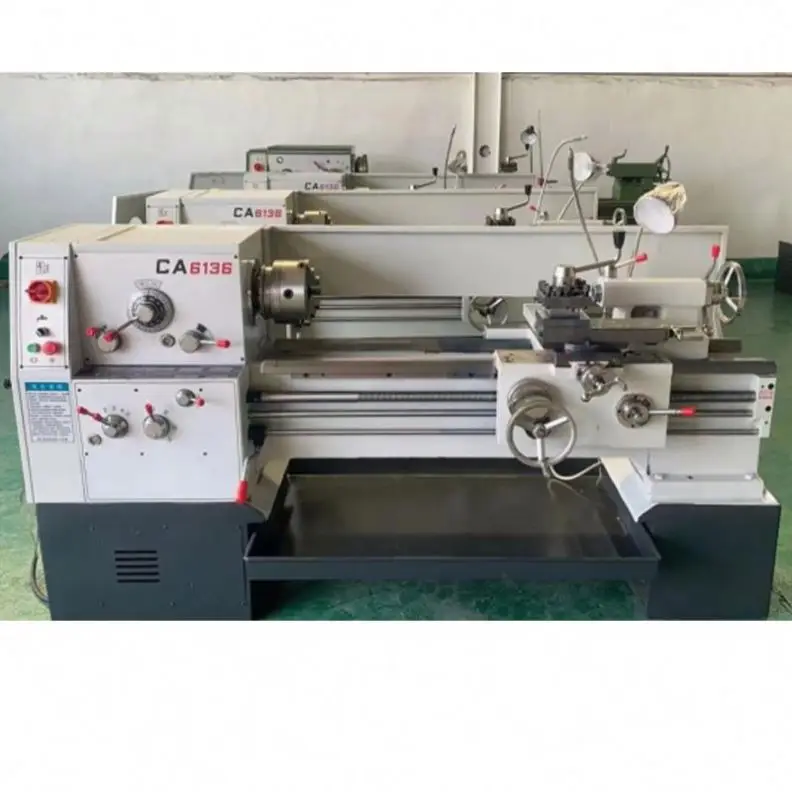 High Precision Horizontal CA6136 Metal Manual Lathe With Long Service Life and Stable Operation Supplied by Manufacturers