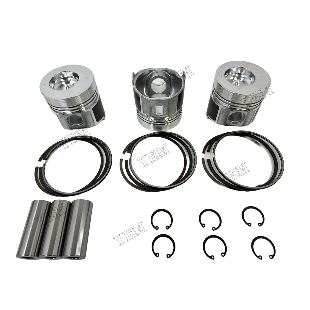 For Yanmar 3TN75 Cylinder Liner Kit Engine Part Rebuild Parts 3