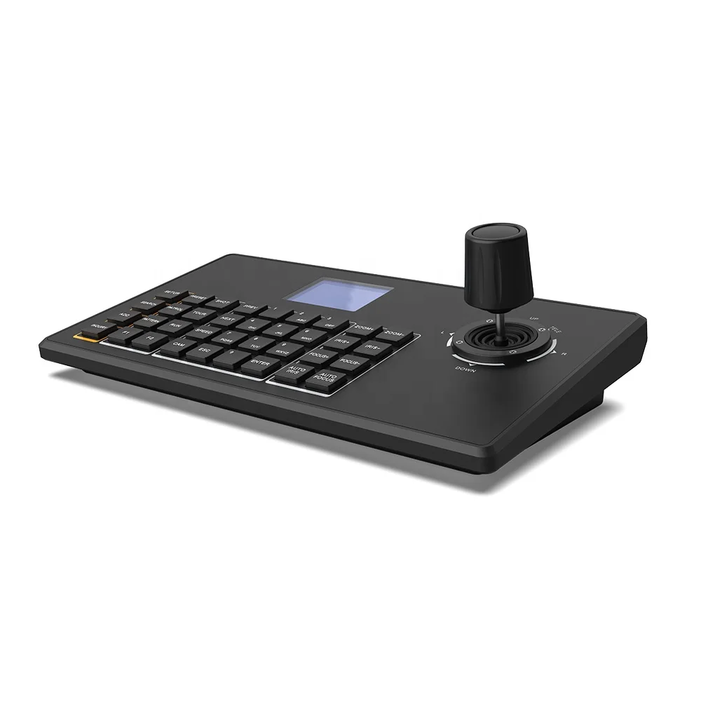 New RS232 RS485 USB Video Switcher PTZ Joystick Keyboard
