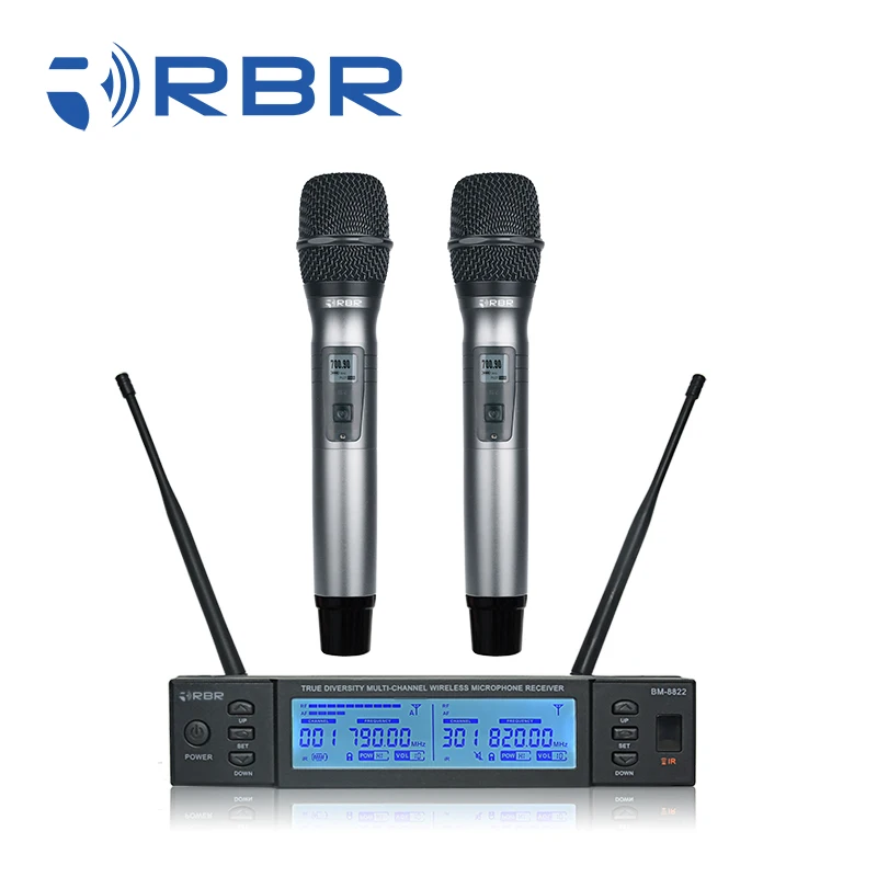UHF Professional Wireless Microphone Mikrofone System for Accordion Up to 100M