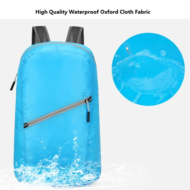 Ultralight Foldable Backpack Packable Daypack Bag Custom Logo Oem
