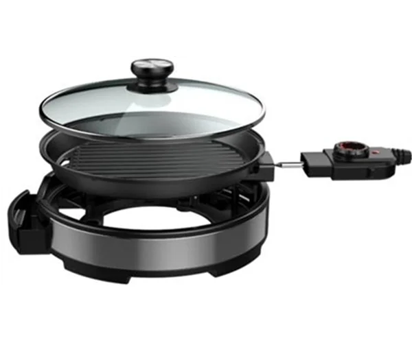 Электрическая МУЛЬТИПЛИКАТОРНАЯ сковорода для гриля бытовая электрическая машина приготовления