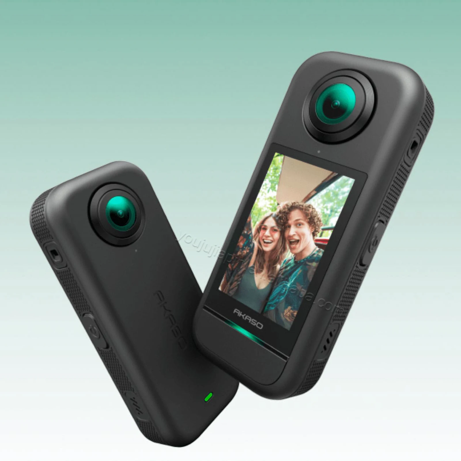 AKASO 360 Action Camera - 5.7K 360° Video & 48MP Sensors