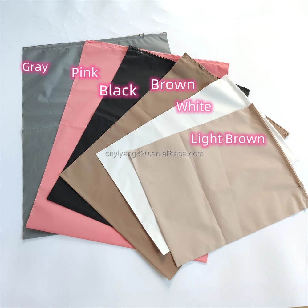 Hot Selling Custom Frosted Ziplock Bag Packaging For Clothing With Logo