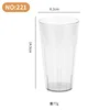 ลายแนวตั้งโปร่งใสสูง 450ML