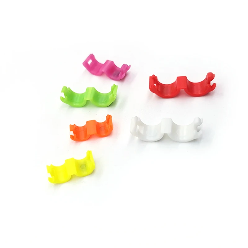 ANCLLO 100 Pezzi 10 Mm Numeri Consecutivi Anello Di Identificazione Fascette Per Cosce Di Uccelli Anelli In Plastica Multicolore Per Pappagalli Pulcino Apertura Identificare I Polsini Delle Gambe - 14
