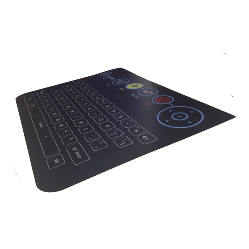 Flexible pcb capacitive touch sensor button