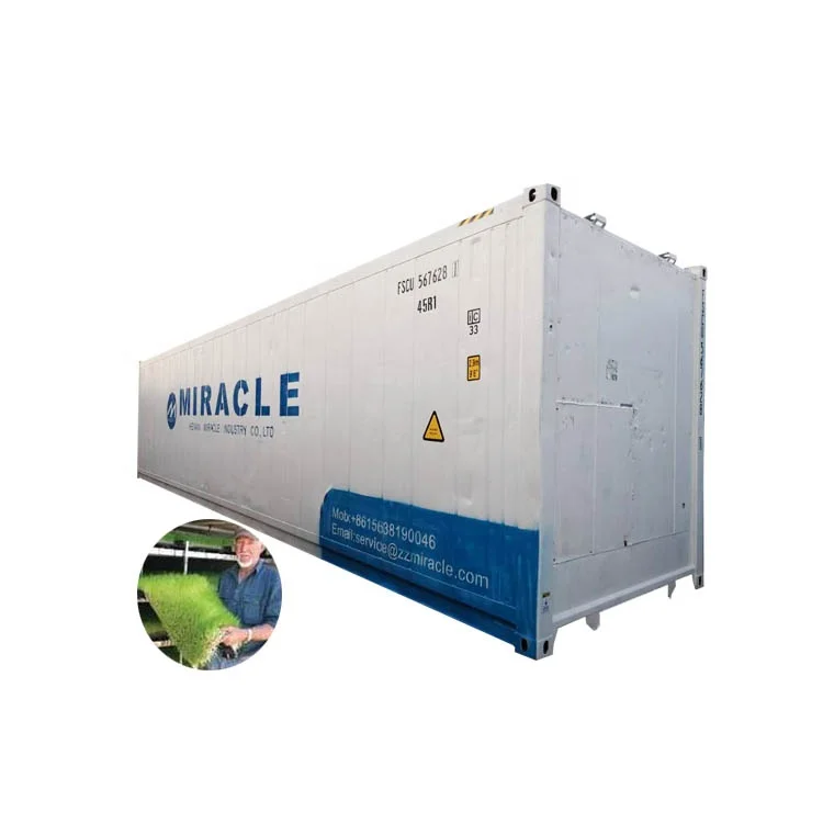 Container 1500kg Hydroponic Fodder System Germination Fodder