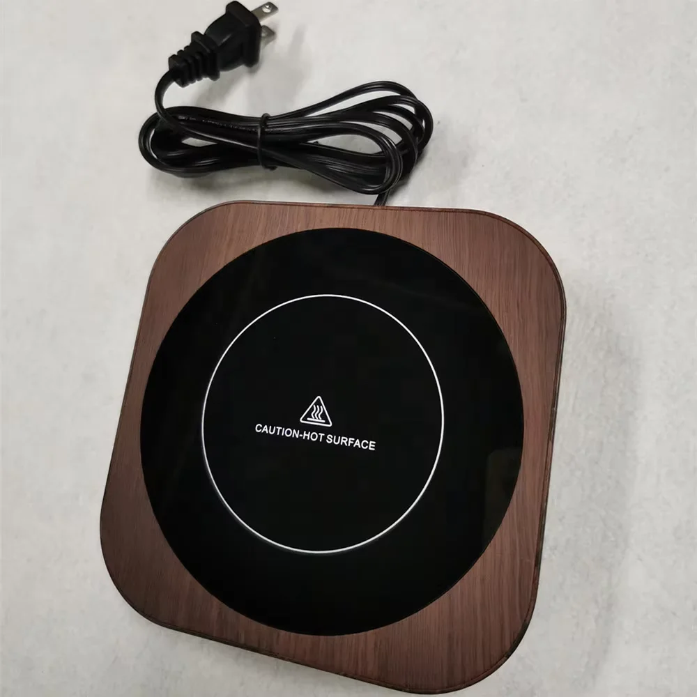 Electronic Plastic Thermal Cup Pad Set with Constant Temperature Heating 55 Degrees USB Charging