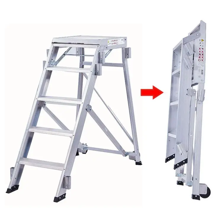 Hasegawa Foldable Lightweight Anti Rust Ladder/workbench Industrial ...