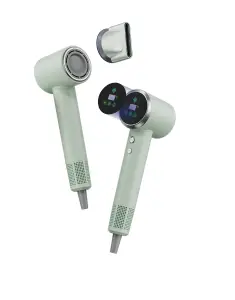 Ionic Hair Dryer Ions  High Speed Motor LED Screen Real-Time Temperature Monitoring
