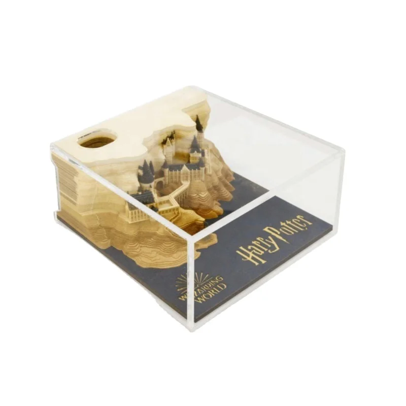 早い者勝ち！〖非売品〗 3D アート メモ帳 ハリーポッター  ホグワーツ城 早い者勝ち！〖非売品〗 3D アート メモ帳 ハリーポッター