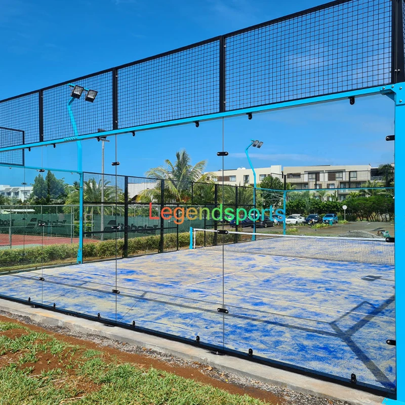 Legendsports лучшие продажи Мульти-Цвет доступный падел панорамный падел Теннисный корт Сделано в Китае