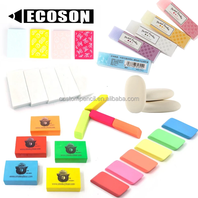 Резиновый ластик лучшего качества с логотипом оптом