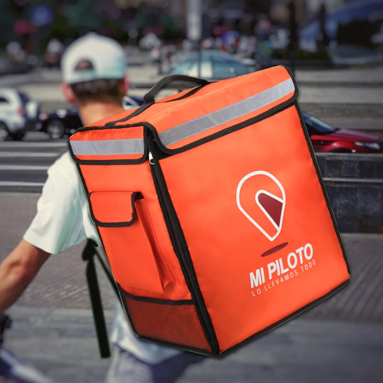 Insulated Food Delivery Bags Ideal for Motorcycle Delivery - Main Image