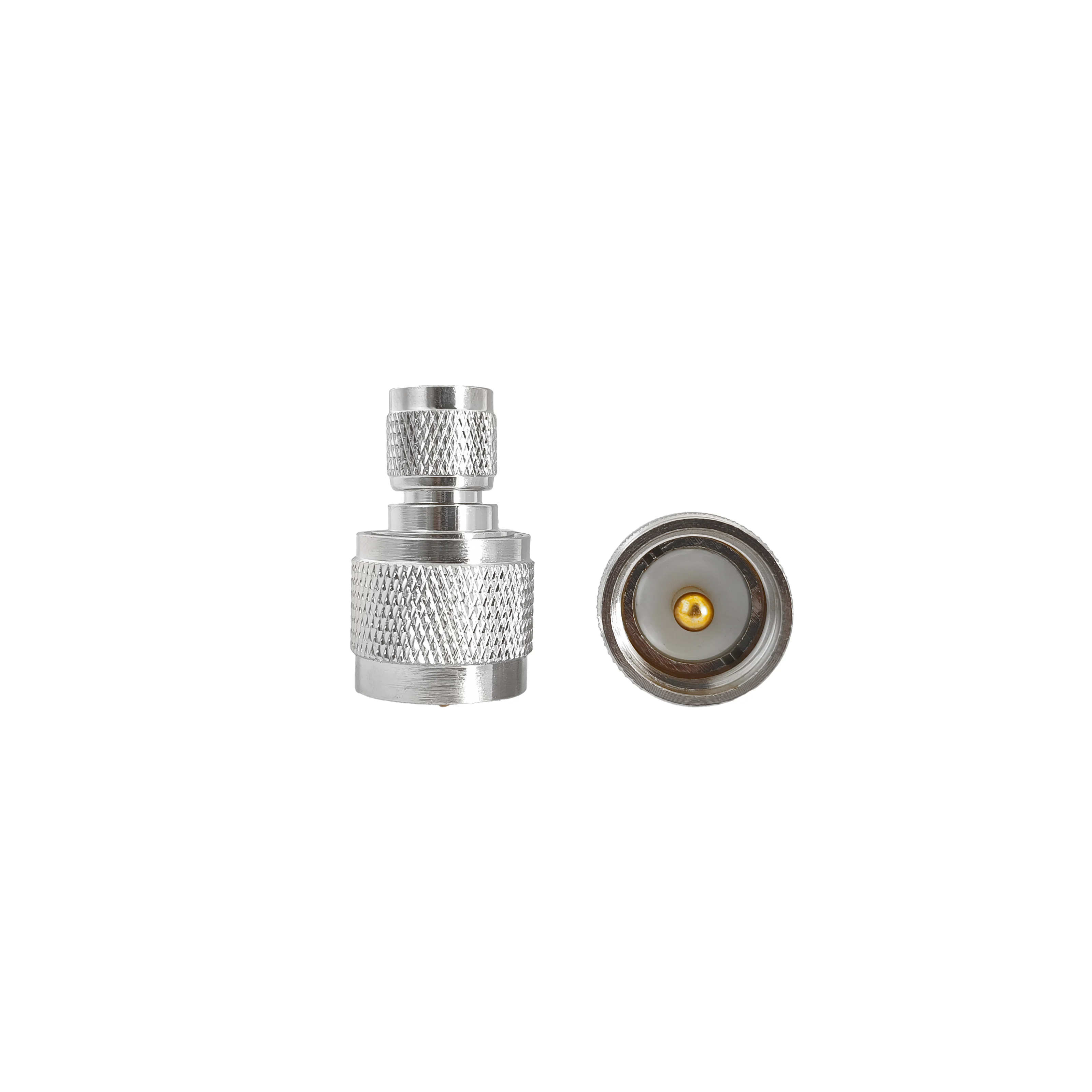 uhf jj connector brass mini uhf male to uhf male connector mini uhf to uhf connector-1