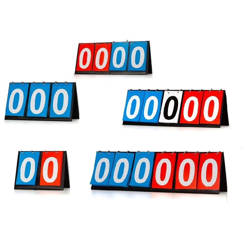 High Quality Digit PVC Material Scoreboard for Sport Games Volleyball Football Badminton Basketball Competition Score Board