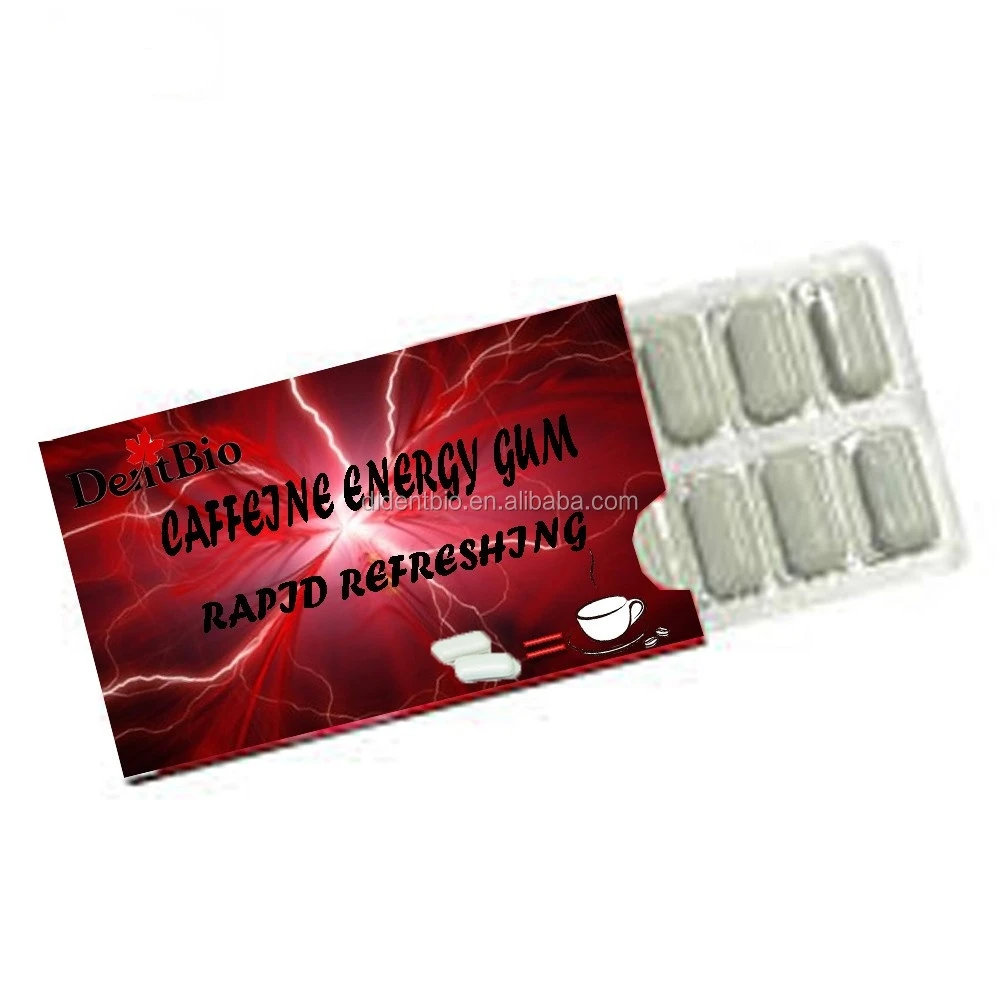 100% экспорт ксилита в Европу 50 мг жевательной резинки с кофеином энергия таурина