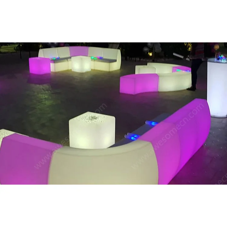 Led Light Grande Sofa Para Bar Couch For Vip Area (sf201) - Buy Sofa Grande Para  Bar,Sofa Para Bar,Led Bar Couch Product on Alibaba.com