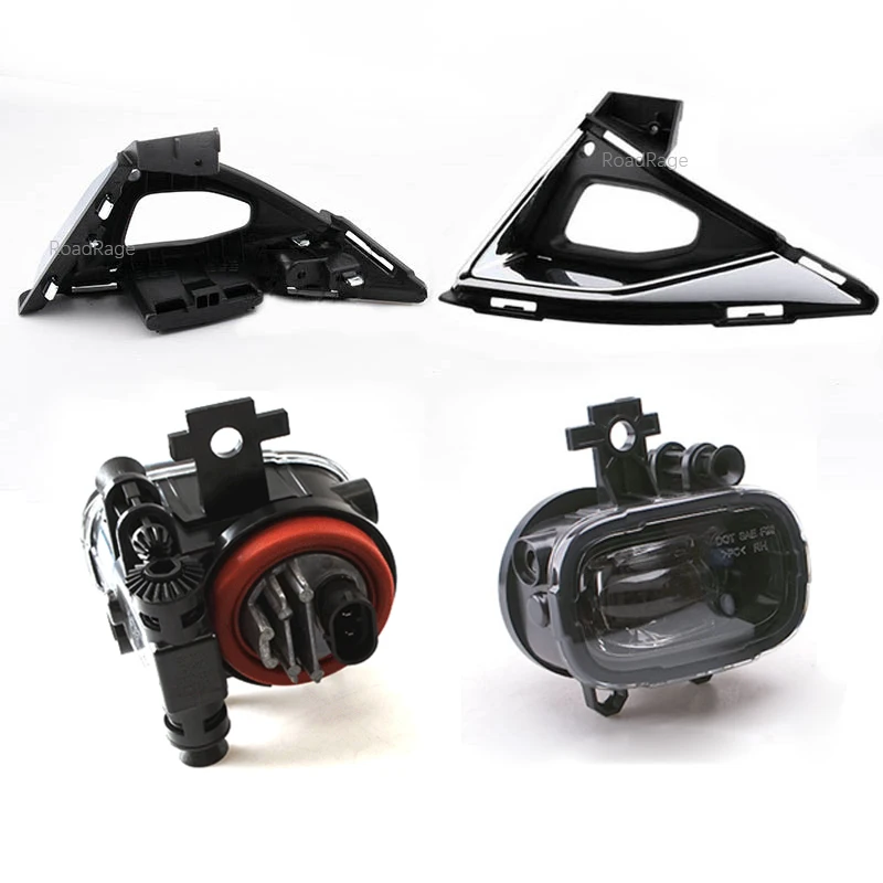 LED Fog Light Driving Lamp Kit for Nissan Qashqai 2023 2024 2025  DRL Daylight Foglight Auto Lighting Car Accessories